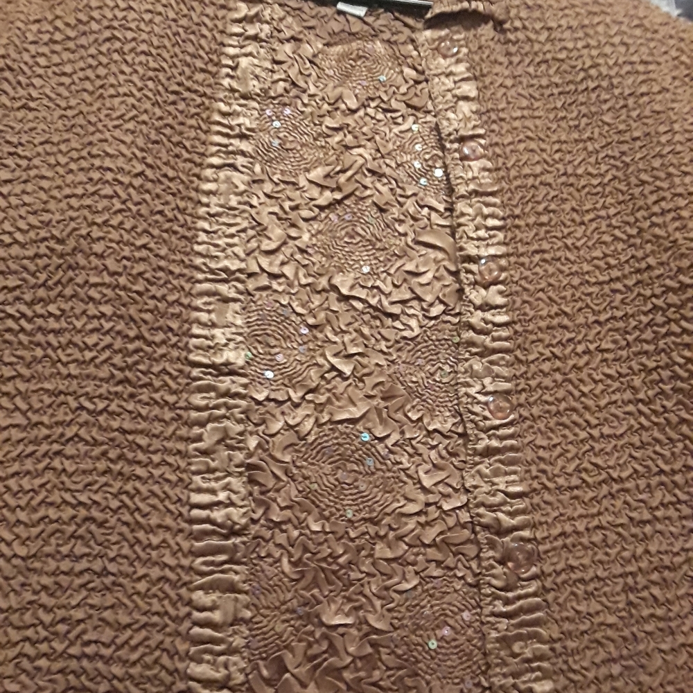 2-piece crinkled too set
